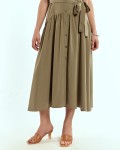 SIXDO Woven Flared Dress for Women